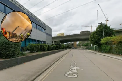 100 Firefighters Battle Waste Facility Blaze in Dagenham 2026