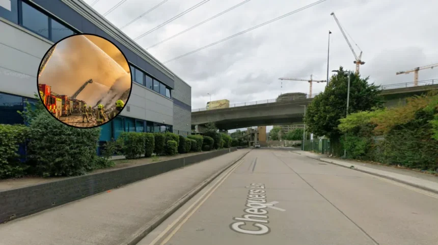 100 Firefighters Battle Waste Facility Blaze in Dagenham 2026