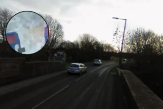 Burst Pipe Gushes Over Car on Hacton Lane Hornchurch 2026