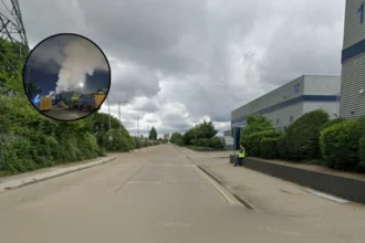 Firefighters Tackle Major Waste Facility Blaze on Chequers Lane, Dagenham 2026