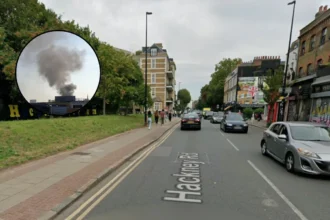 Shoreditch fire on Hackney Road evacuates residents, 2026
