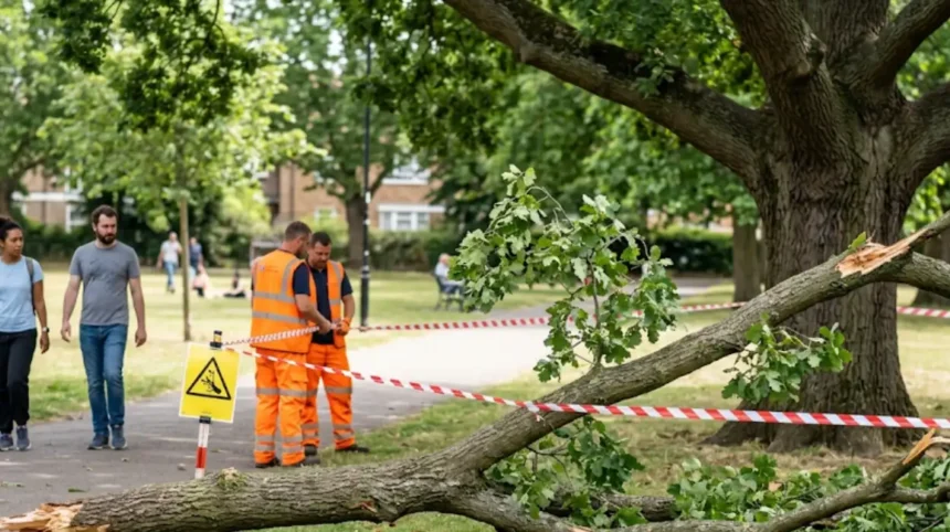 Sudden Branch Drop in Hot Weather: Causes, Risks, and Safety Tips for East London