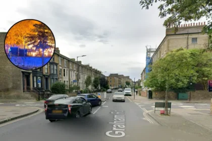 Fire Tears Through Community Garden on Graham Road, Hackney 2026