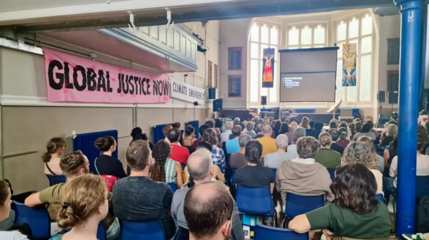 Fossil Free London Holds Climate Screenings East London 2026