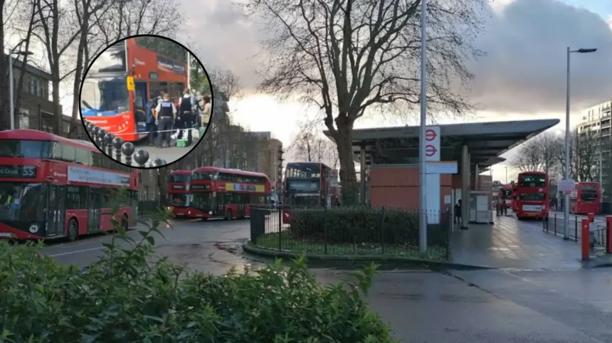 Pedestrian Hit by Bus at Walthamstow Station Disruption Walthamstow 2026