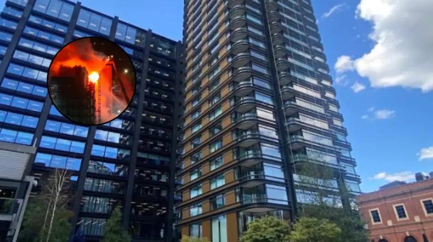 Poplar Tower Blaze: High-Rise Fire Extinguished in East London 2026