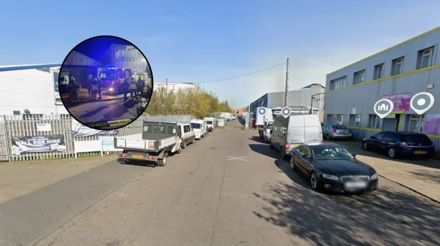 Industrial Fire Strikes Kemp Road in Dagenham (2026)